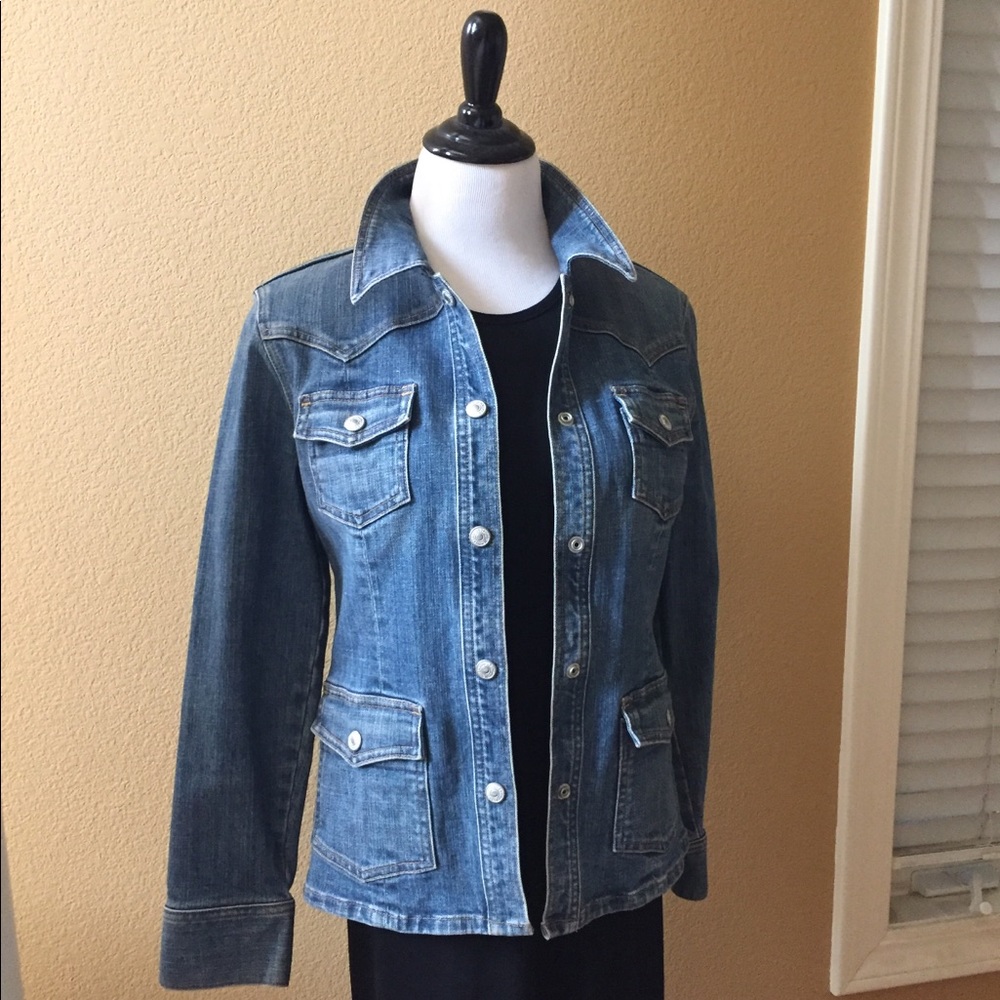 Gap Fitted Jean Jacket - image 2